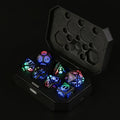 Electronic Dice Set | Rechargeable | 7-pc set of Polyhedral RPG dice