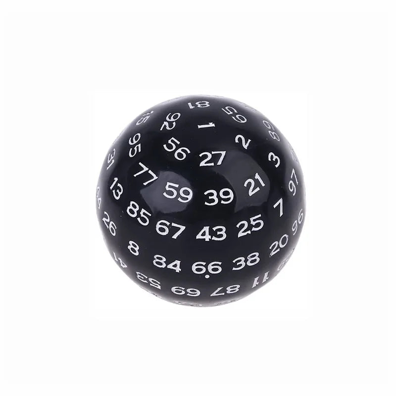 100-sided Spherical Dice | Multiple Colorways to Choose From!