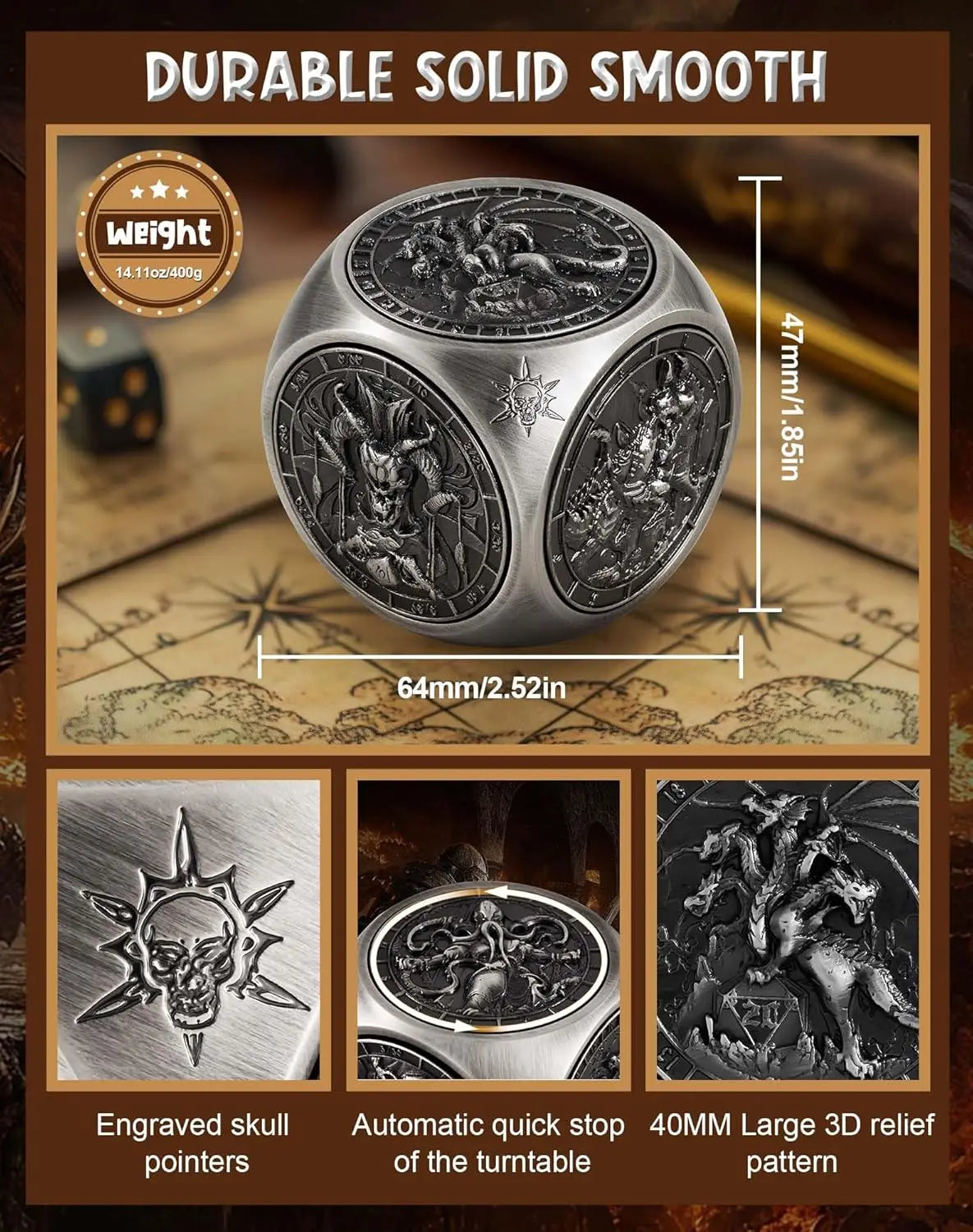 7-in-1 Spinner Dice